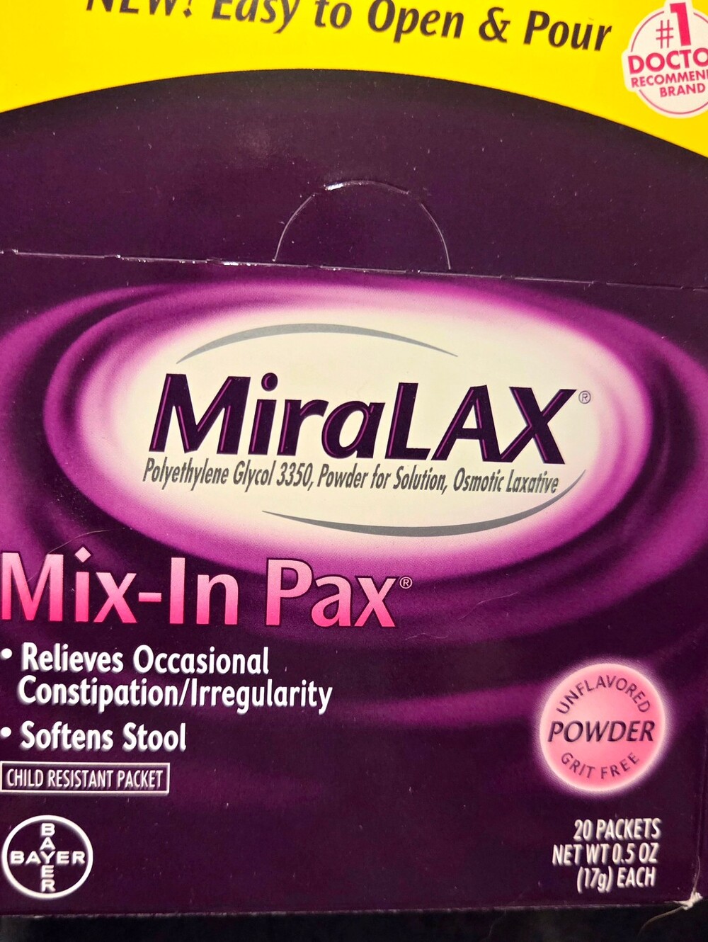 Bundle Miralax Mix in Pax 60 Total - Picture 2 of 2